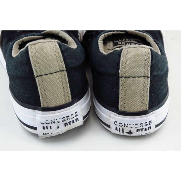 Converse All star Toddler Unisex 10.5 Medium Black Low Top Fabric - Picture 5 of 8